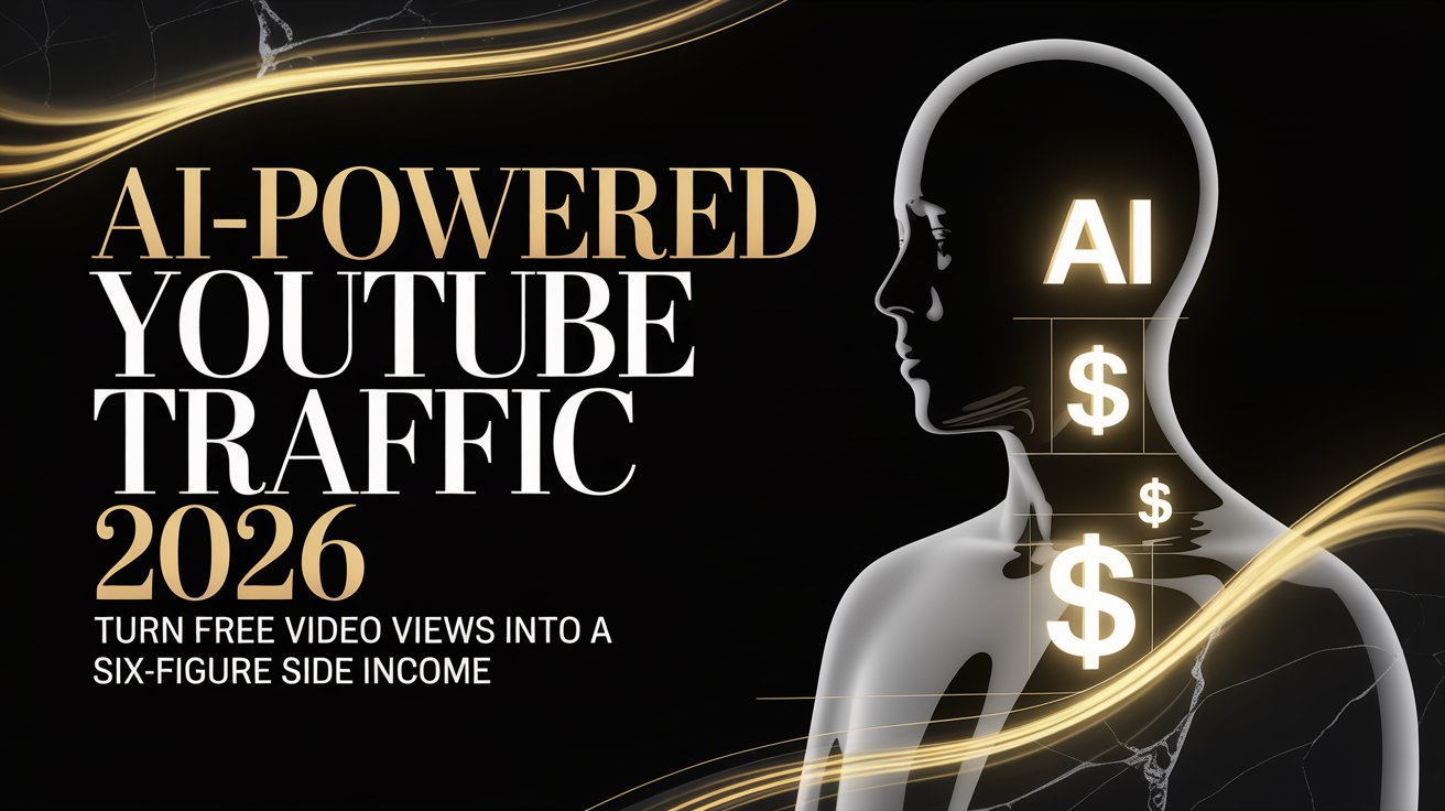 AI-Powered YouTube Traffic 2026 Turn Free Video Views into a Six-Figure Side Income