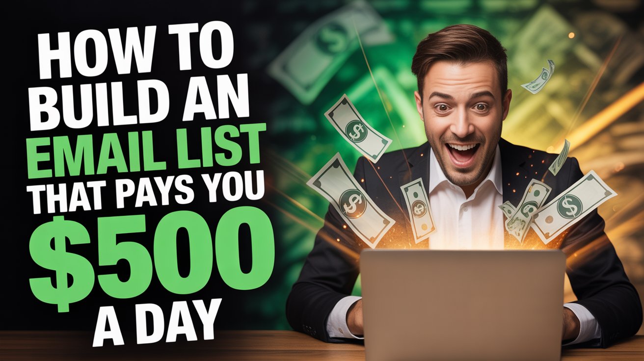 How to Build an Email List That Pays You $500 a Day